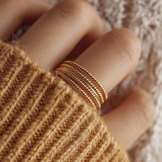 Elevate Your Style with Stacking Rings | Renude