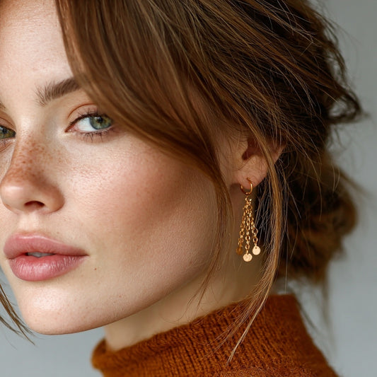 Elevate Your Style with Affordable Gold-Plated Earrings | Renude