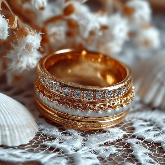 Bold Chunky Rings with Vibrant Gemstones | Renude