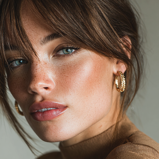 Elevate Your Style with Gold Hoops and Studs | Renude