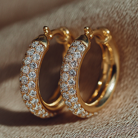 Elevate Your Style with Minimal Gold Hoops | Renude