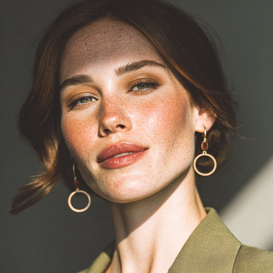 Discover Stunning Faux Gemstone Earrings Today | Renude