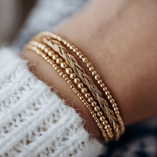 Stackable Chain Link Bracelets for Effortless Style | Renude