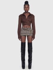 Wild Buckle Skort
