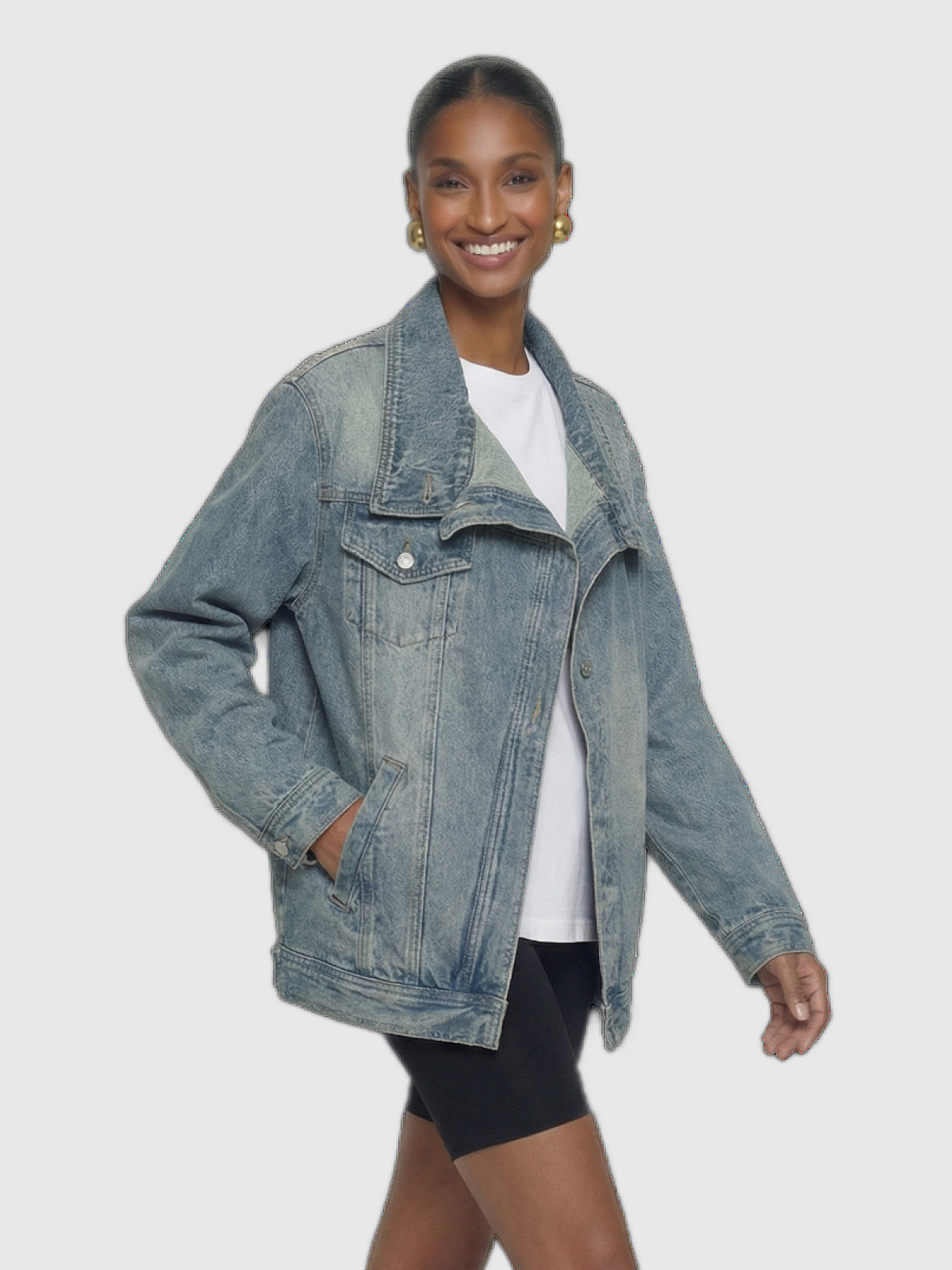 Urban Vintage Oversize Denim Jacket