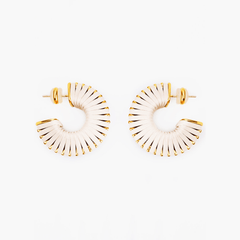 Curved Stud Earring