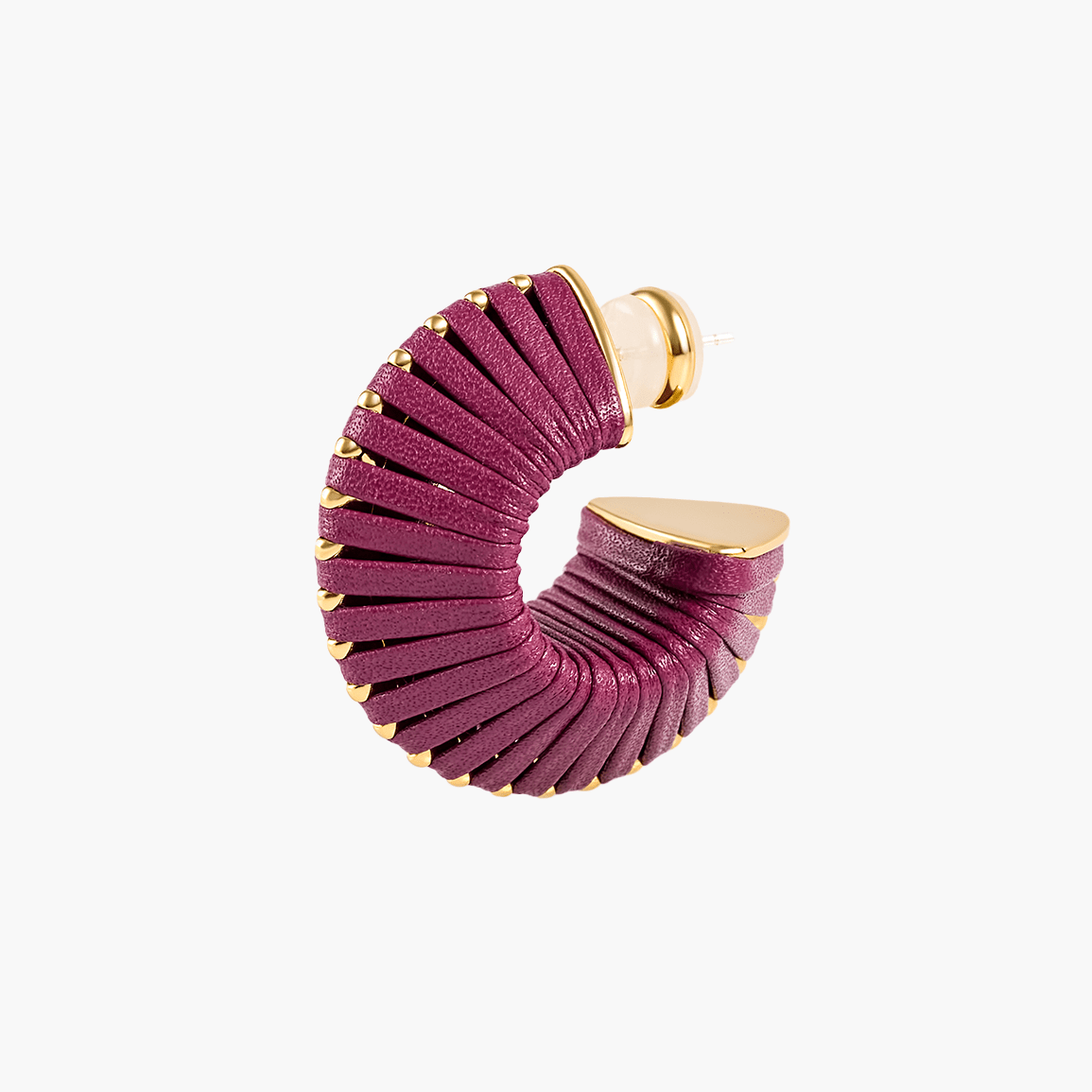 Curved Stud Earring
