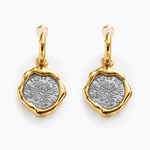 Antique Coin Earrings