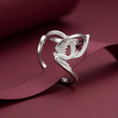 Ear Cuff Swallow Bird Silver Plated Cartilage Wrap No Piercing Sculptural Gift for Her