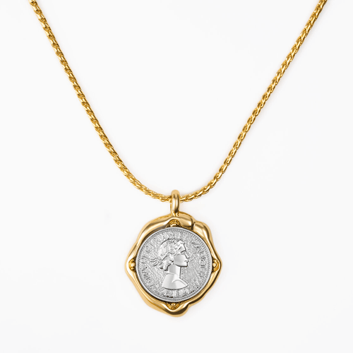 Necklace Coiné Renude Jewelry